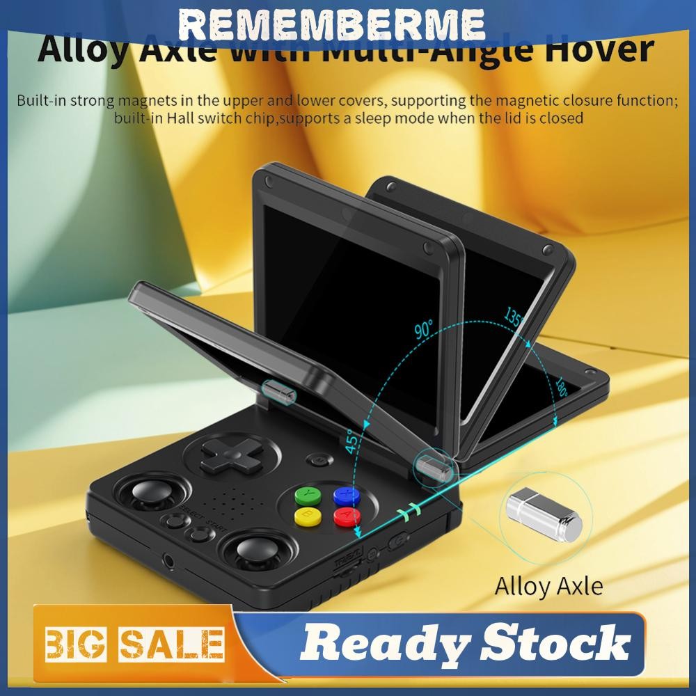 Flip Gaming Console WiFi/Bluetooth-Compatible Video Game Console สําหรับเด็กผู้ใหญ่