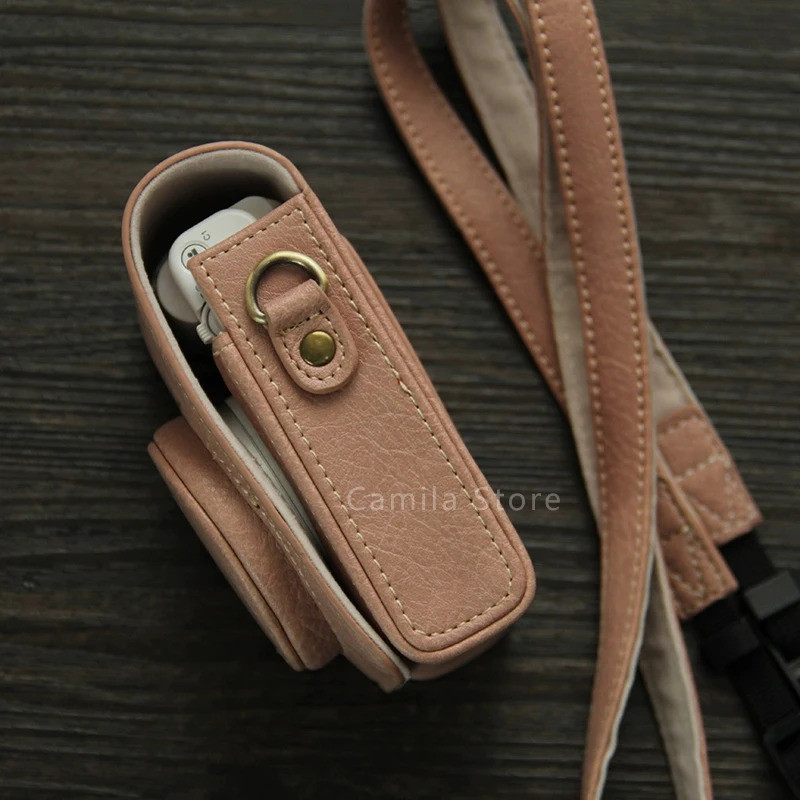 ใหม่ litchi หนังกล้องดิจิตอลกระเป๋ากล่องสําหรับ canon G7X3 G1X2 G5X2 G9X sx740 GR3 RX100 ZV1 s90 d30