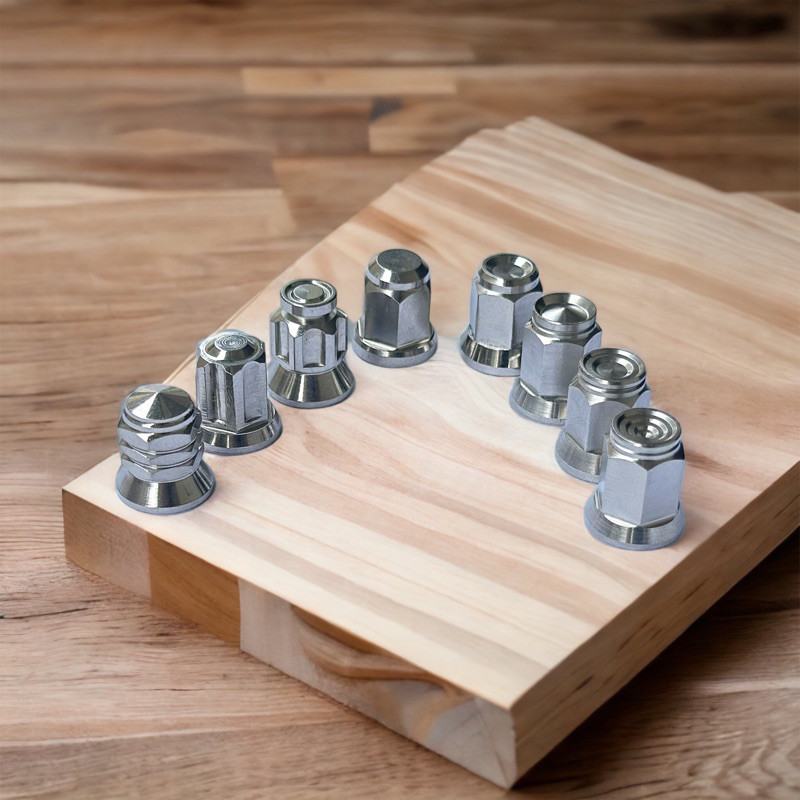 ตัวเมีย ฝาสูบ “ เสื้อสูบ คอท่อ เบอร์ 12  กลึงมือ ใส่รุ่น W125 KR แดช LS  ราคาต่อ1ตัว  Y94