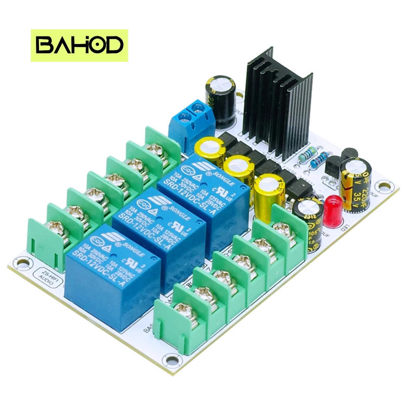 2.1 Dual Channel Triple Channel บอร์ดป้องกันลําโพง Optocoupler Class D เครื่องขยายเสียงดิจิตอล BTL B