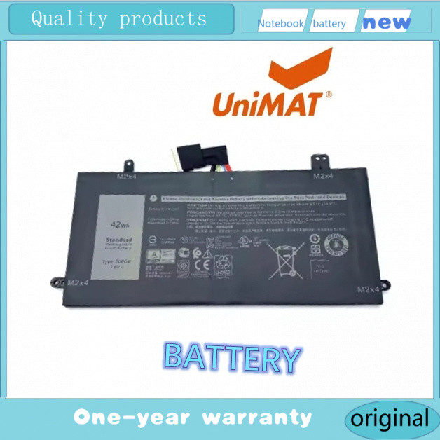 J0PGR  แบตเตอรี่ J0PGR สำหรับ Dell Latitude 12 5285 5290 2-In-1 0J0PGR JOPGR 1WND8 X16TW 0X16TW FTH6