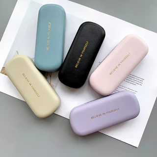 กล่องแว่น กล่องใส่แว่นตา ที่ใส่แว่นตา หนัง PU สไตล์วินเทจ (ร้านไทย) G3349