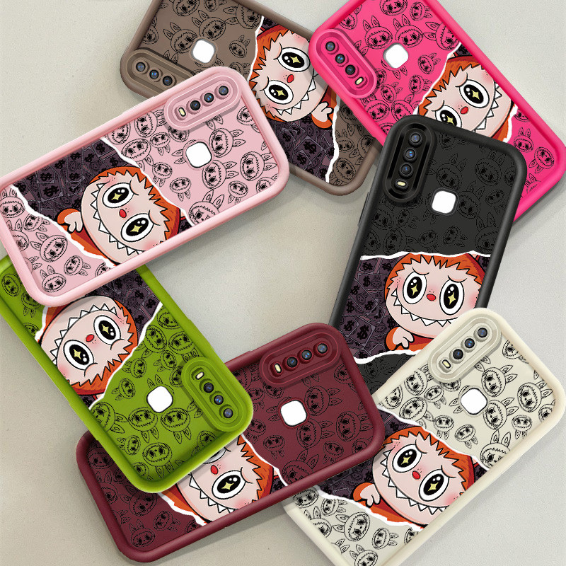 Star Eye Labubu สําหรับ OPPO C55 A79 C31 F7 C33 V23 Reno 2F 2Z 5 8 8T 10 PRO F9 A83 11F Realme 10 2 