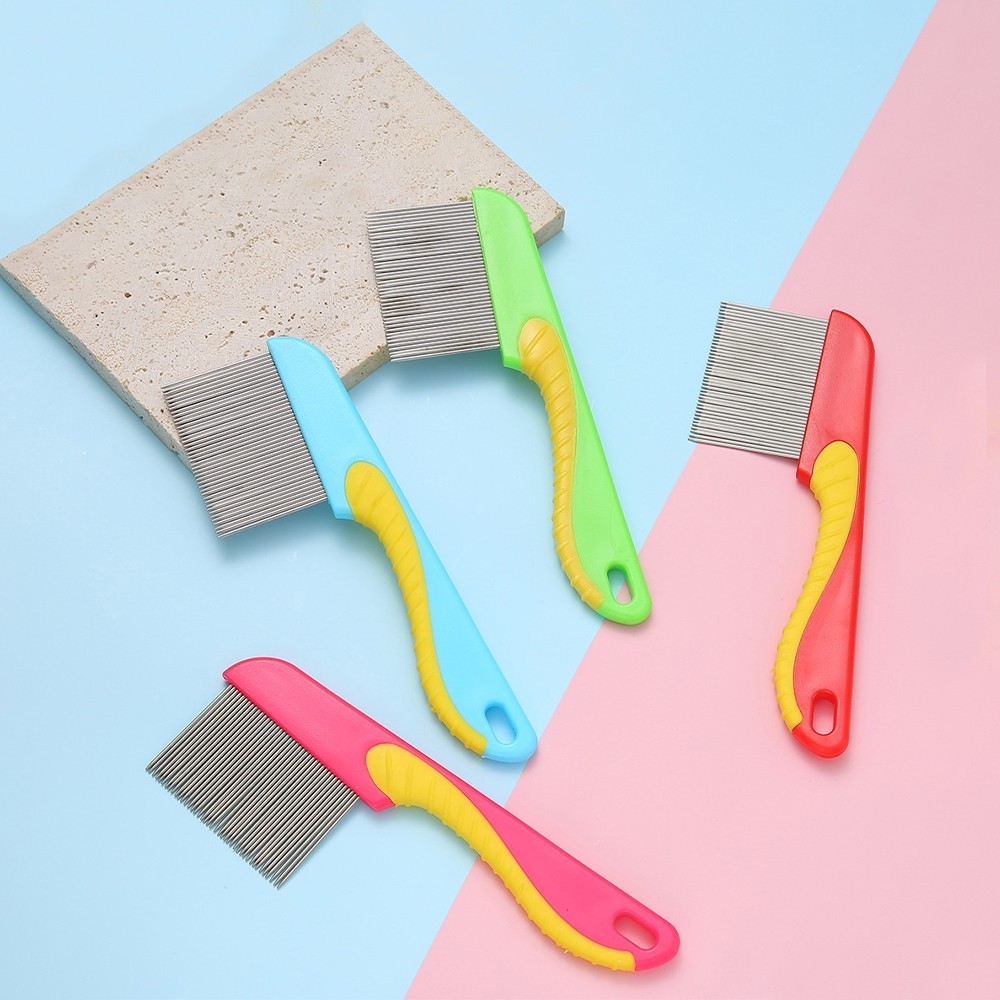 Yeppo - LONG HANDLE DANDRUFF CLEANING LICE COMB