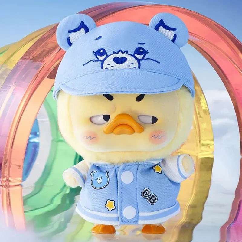 【ของแท้ 100%】Care Bears X UpsetDuck Be Rainbow Duck Series Blind Box & Girls Birthday Gift
