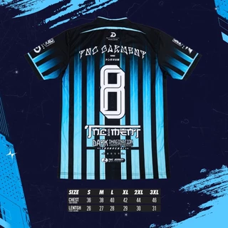 เสื้อกีฬาพิมพ์ลาย เสื้อบอล ผ้าไมโครโพลีเอสเตอร์ ออกกำลังกาย Sport A18