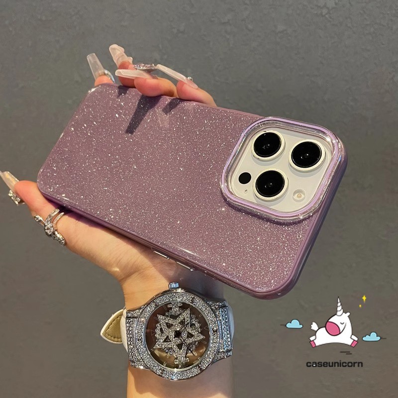 สําหรับRedmi 14C A4 13X 12 13C 12C 13 9 10A 9C NFC 10 9A 9T A3 10C A1 A2 Redmiหมายเหตุ13 14 12 11 9 10 8 10s Pro Max Poco M3 C7 X6 C6 ตลับแป้งกลิตเตอร์สีลูกกวาดสุดหรู