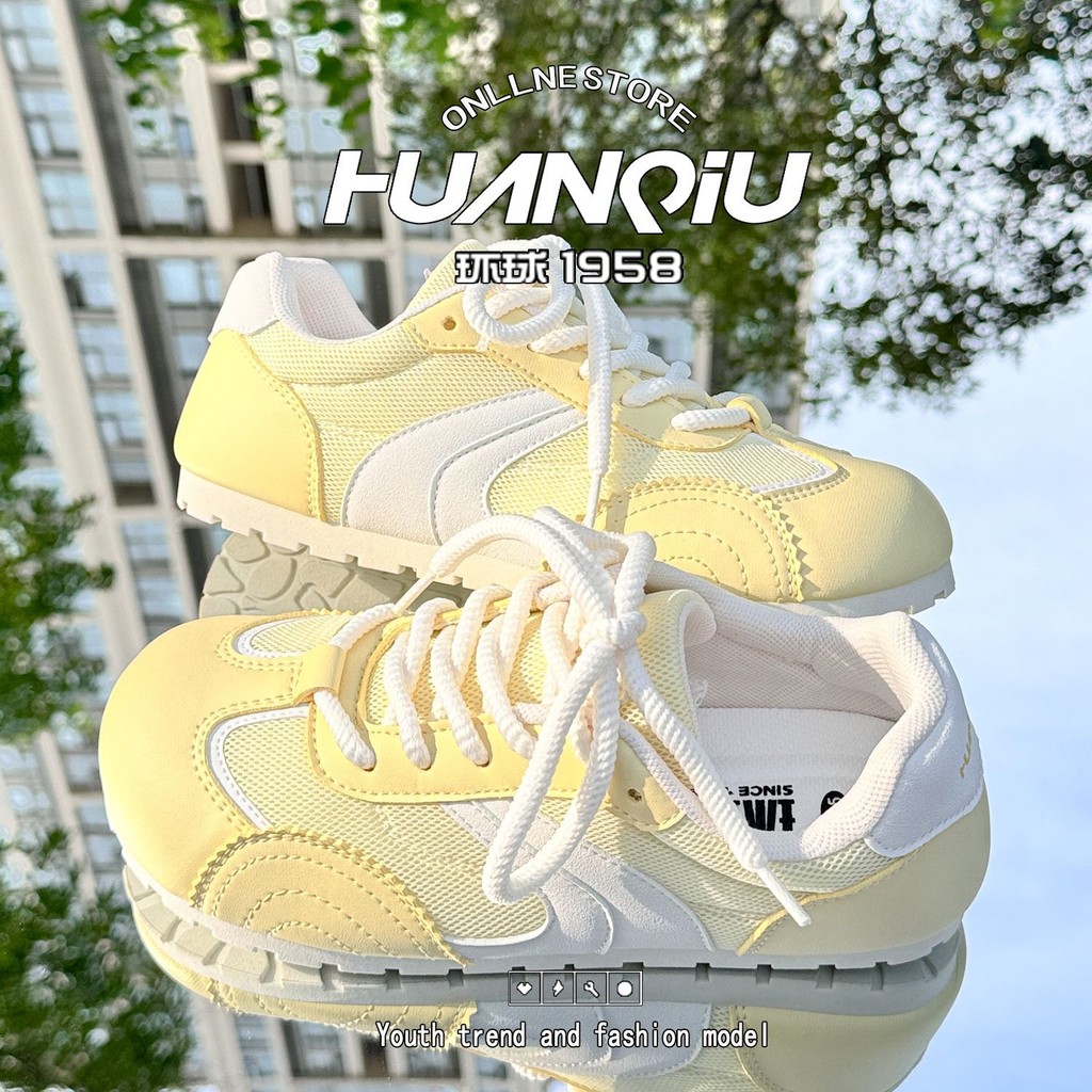 Universal Breathable Dopamine Training Shoes Womens Super Soft Ultra-Light 2025 All-Match Puff Ugly 