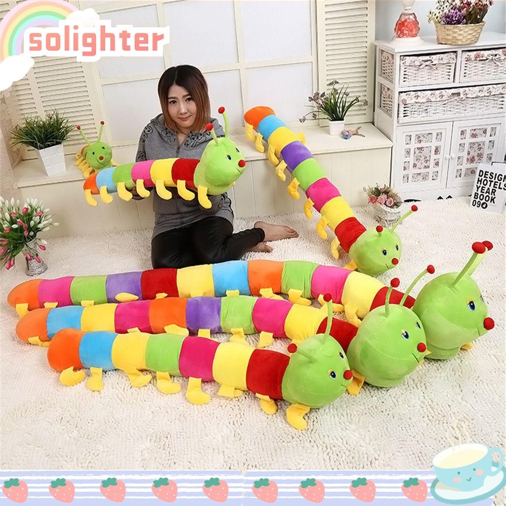 SOLIGHTER หมอนตุ๊กตาตุ๊กตาสัตว์ยัดไส้นุ่มของขวัญหมอน
