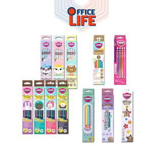 Master Art (มาสเตอร์อาร์ต) ดินสอไม้ แฟนซี พาสเทล ความเข้ม HB…