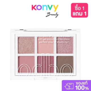 ODBO Signature Eyeshadow Palette 4.8g #OD276-01 โอดีบีโอ อายแชโดว์ 6 เฉดสี.
