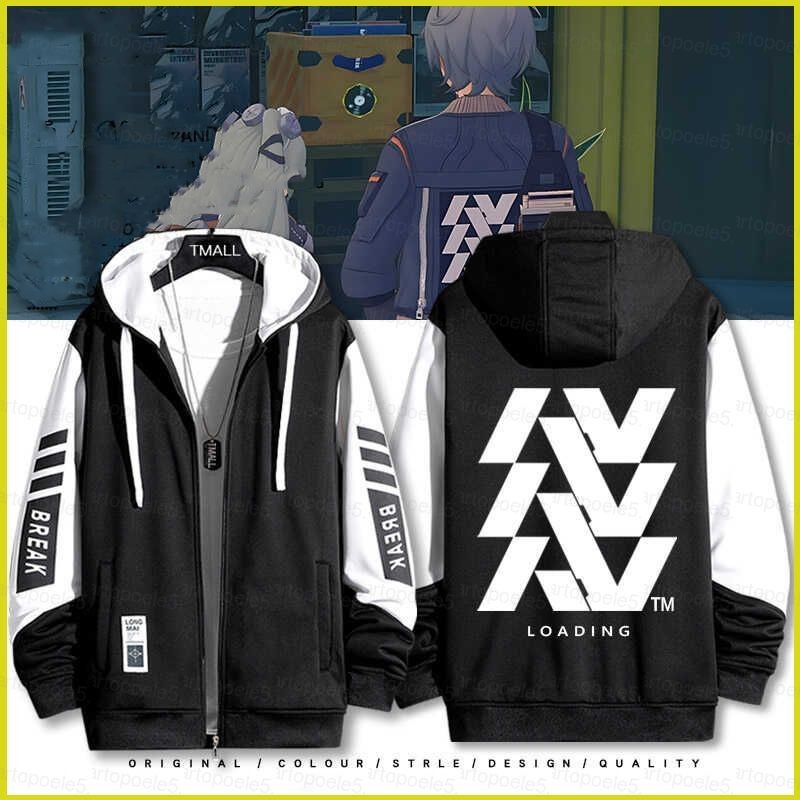 เสื้อซิปฮูดี้ Unisex แขนยาว สำหรับคอสเพลย์ ST5