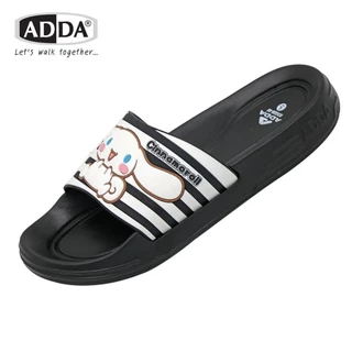 ADDA รุ่น 83G08-W1 (Size 4-6) Cinnamoroll รองเท้าแตะผู้หญิง พื้นนุ่ม ลายการ์ตูนน่ารัก Sanrio แท้