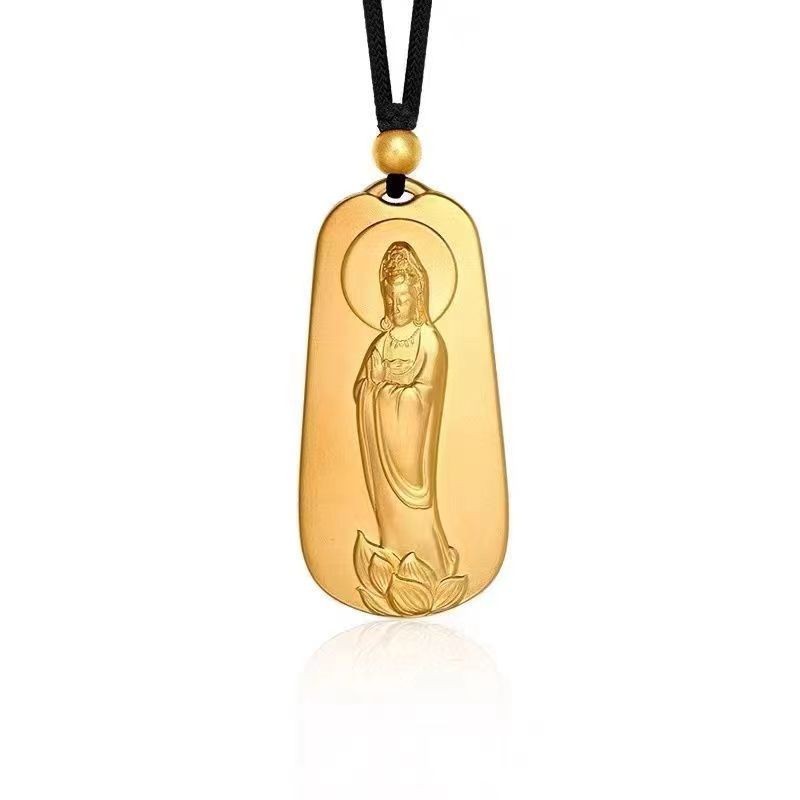 จุดขายดีที่สุด Sijin Nanhai Guanyin จี้สําหรับผู้ชายและผู้หญิงเพื่อชนะความมั่งคั่งและ protectep销 Jas