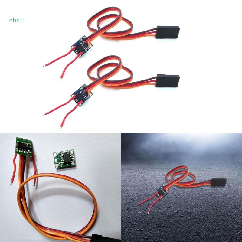 Char Brushed ESC สําหรับรถยนต์ RC พร้อม 5V สําหรับ RC เรือรถ X-E001 Dual-way Brushed ESC