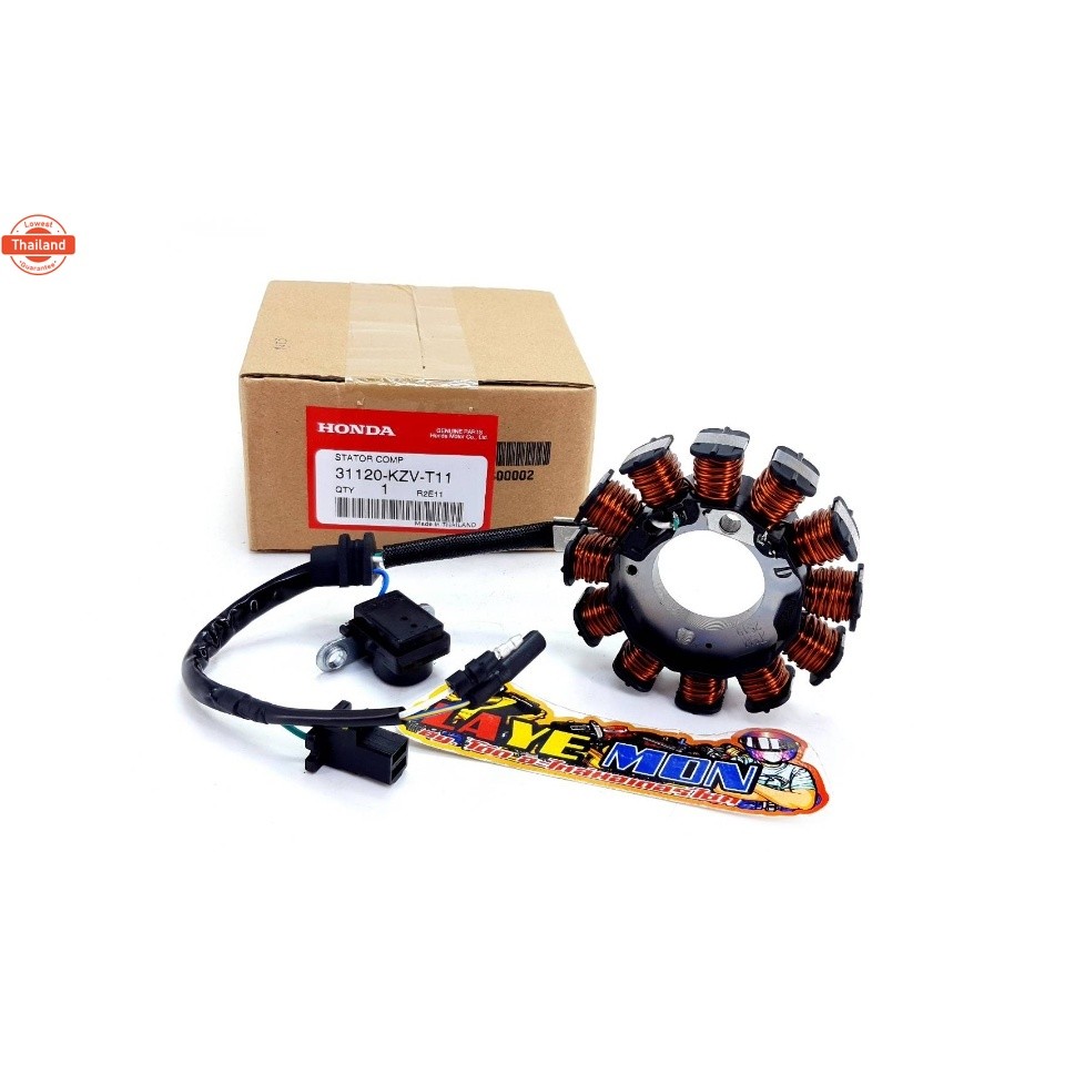 ฟิลคอยล์ ชุดมัดไฟ แท้เิกศูนย์ HONDA super cub ซุเปอร์คัพ year 2013-2017 รหัส 31120-KZV-T11