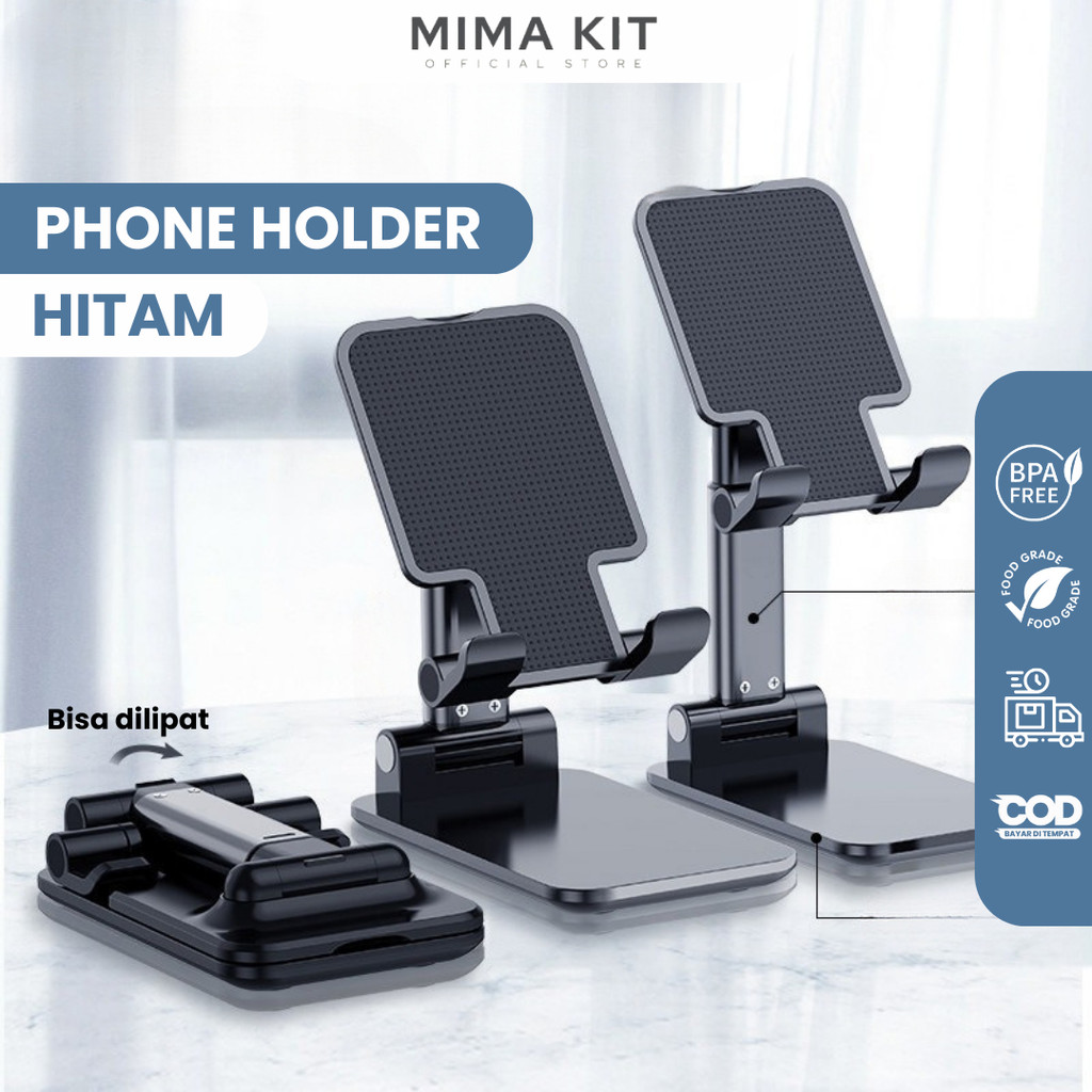 ที่วางโทรศัพท์โต๊ะพับ | ที่วางโทรศัพท์มือถือโต๊ะพับแบบปรับได้ ZJ02