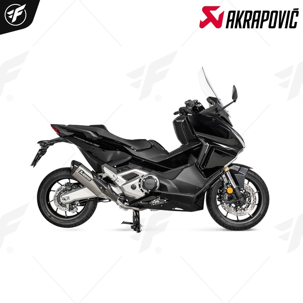 ท่อสูตร/ท่อแต่ง/ท่อไอเสีย Akrapovic Slip on : for Honda Forza750 2021-2022