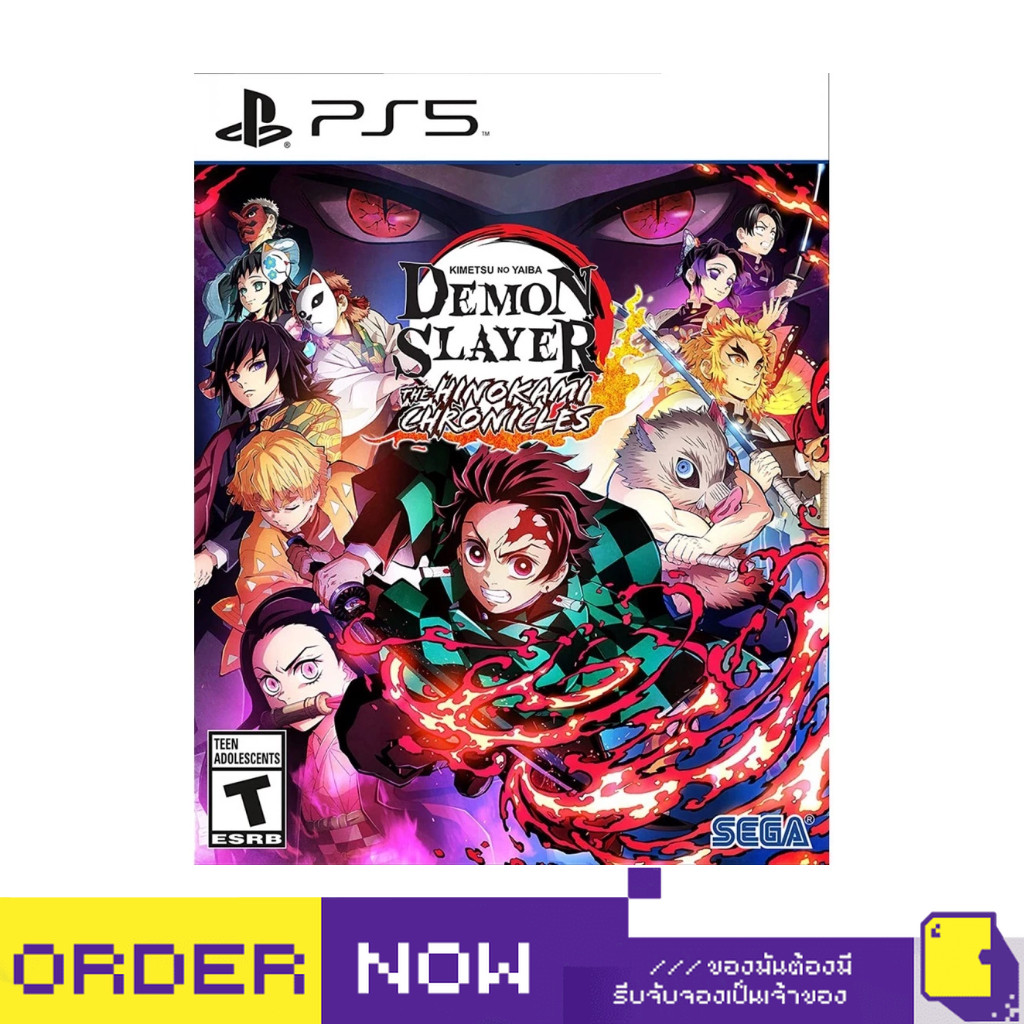 [+..••] PS5 DEMON SLAYER: KIMETSU NO YAIBA - THE HINOKAMI CHRONICLES (ENGLISH) (PS5™ 🎮)