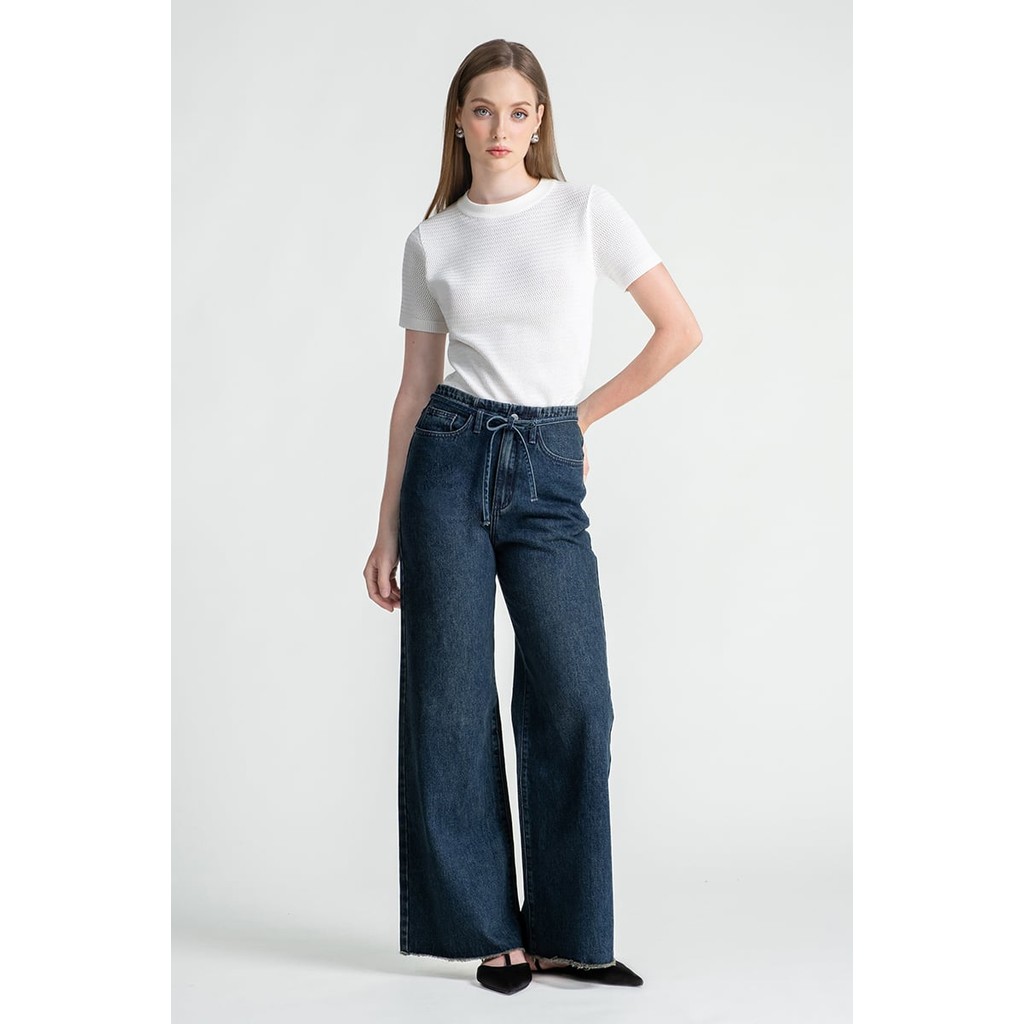 กางเกงยีนส์ขากว้าง – ใส่สบาย active Freelancer - FWJN25FH05G