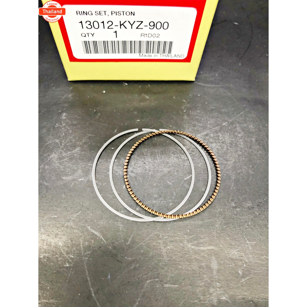 แหวนแท้ ชุดแหวน แท้ศูนย์ฮอนด้า STD ขนาด 52.4 มิล เวฟ125i year2012-2020  13012-KYZ-900
