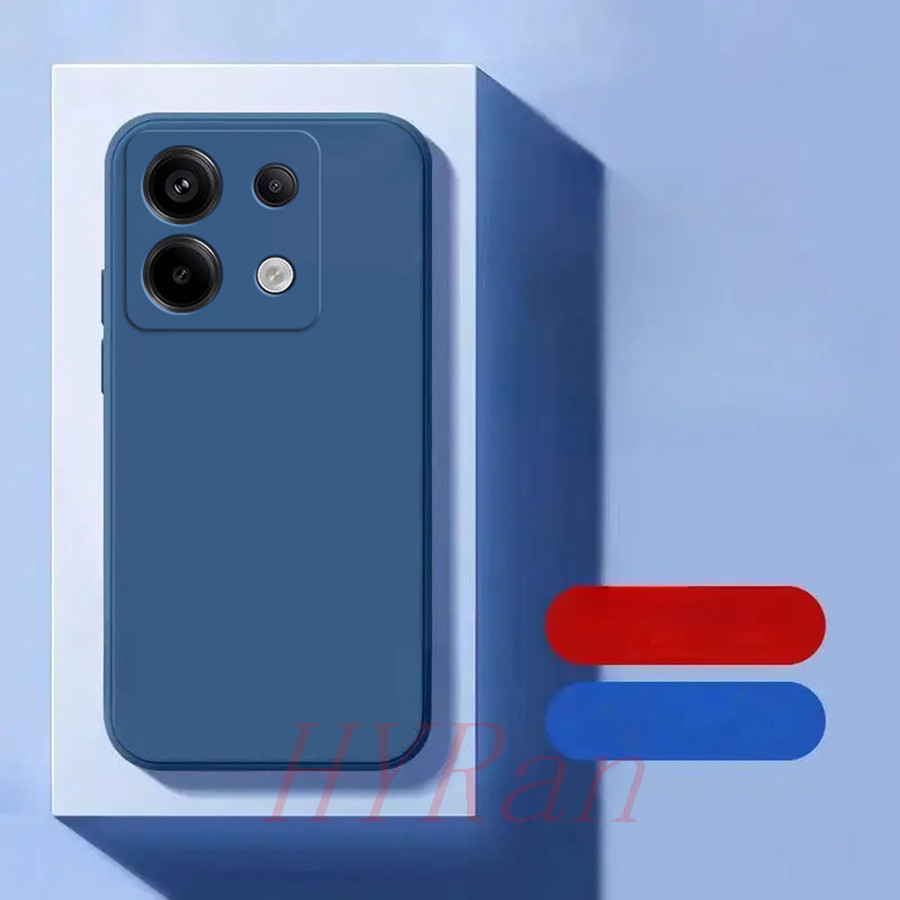 Poco X6 5G เคสโทรศัพท์ซิลิโคนสีทึบ YT รูปที่ 8