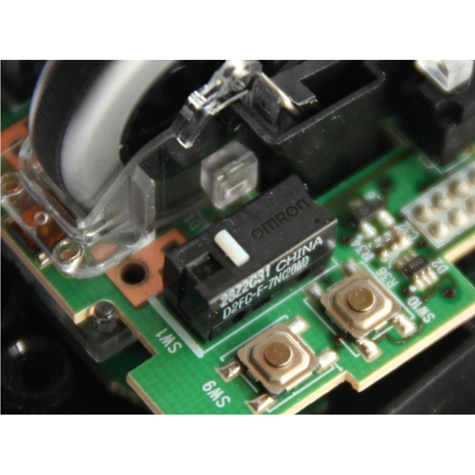 ซ่อมมืออาชีพ Logitech G9X G500 G700 Series ดัดแปลงเมาส์เงียบ Double Click Combo Micro Replacement