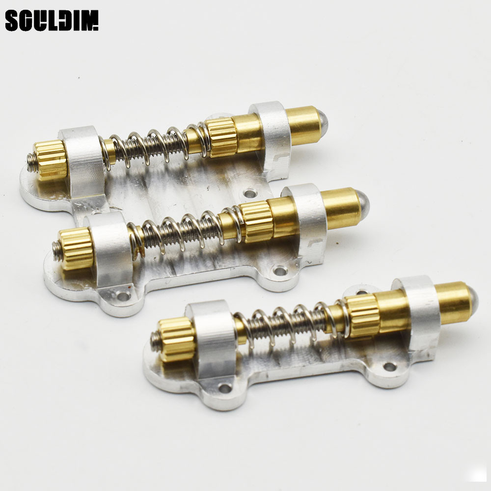 กีตาร์ไฟฟ้าทองเหลือง tremolo Bridge ทองเหลือง arming adjuster สำหรับ FR tremsetter กีตาร์ชุด tremolo Stabilizer stopper Guitar Part