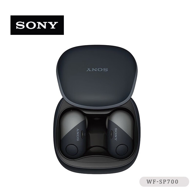 SONY HOT Sale หูฟังไร้สาย true wirelessSony WF-SP900N พร้อมไมโครโฟนในตัวสําหรับหูฟังบลูทูธสําหรับเล่