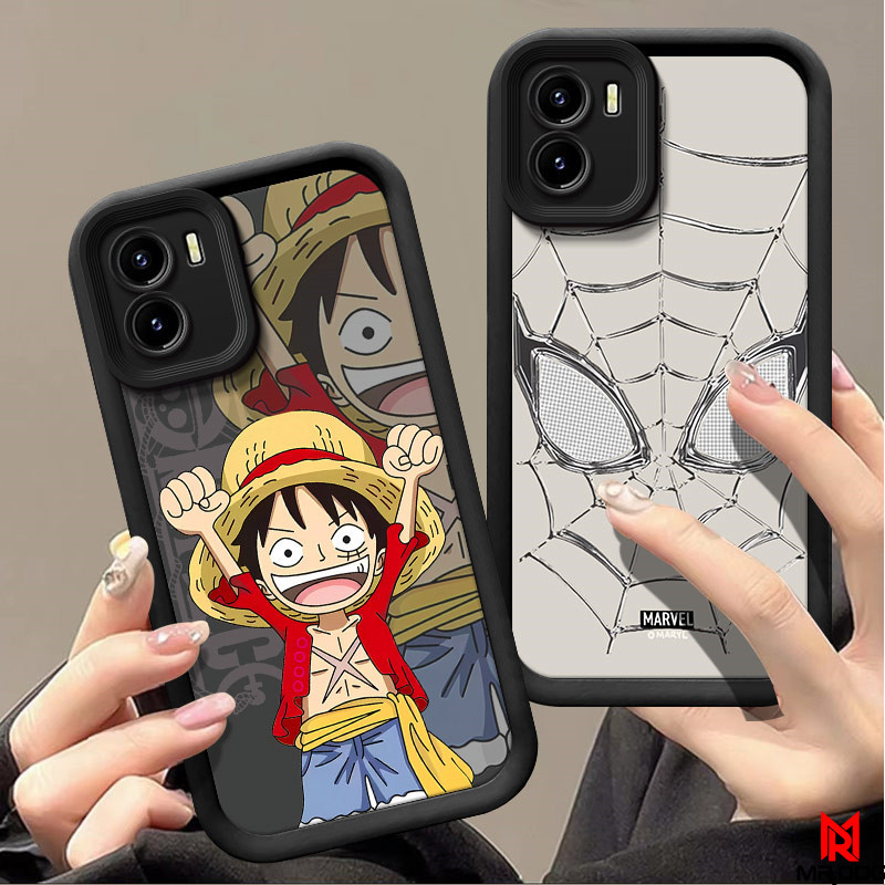 เคส VIVO Y15S Y15A Y01 Y01A อะนิเมะสไตล์ TPU นุ่มซิลิโคนป้องกันการตกโทรศัพท์กรณีสไตล์ 2