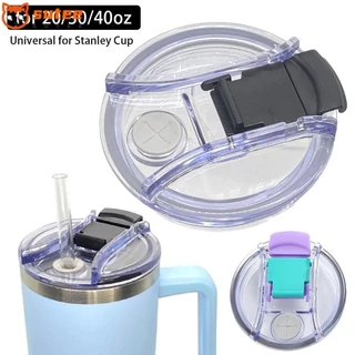 Sutee 1 ชิ้นถ้วยแก้ว, 20/30/40 ออนซ์ Splash Proof ฝาครอบขวด, สําหรับถ้วยพร้อมที่จับ Multicolor Themos Tumbler ฝาพลาสติก