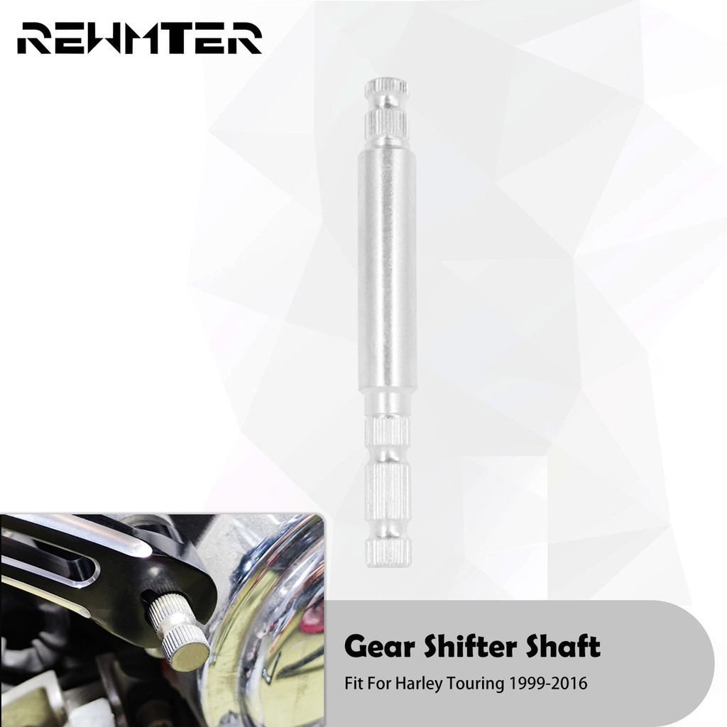 Motorccyle เกียร์ Shifter เพลาด้านในเหล็ก Chrome Shift Lever สําหรับ Harley Touring Electra Street Glide Road King FLHT FLHR 1999-16