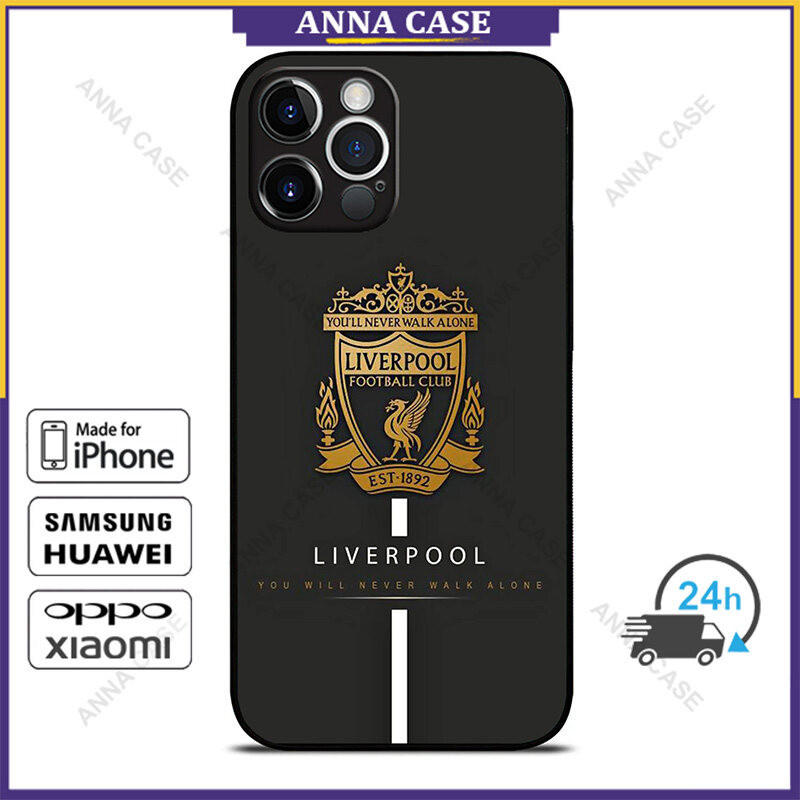 เคสโทรศัพท์ Liverpool FC สําหรับ iPhone 16 Pro Max / iPhone 15 Pro Max / iPhone 14 Pro Max / Samsung Galaxy S24 Ultra เคสป้องกัน C38