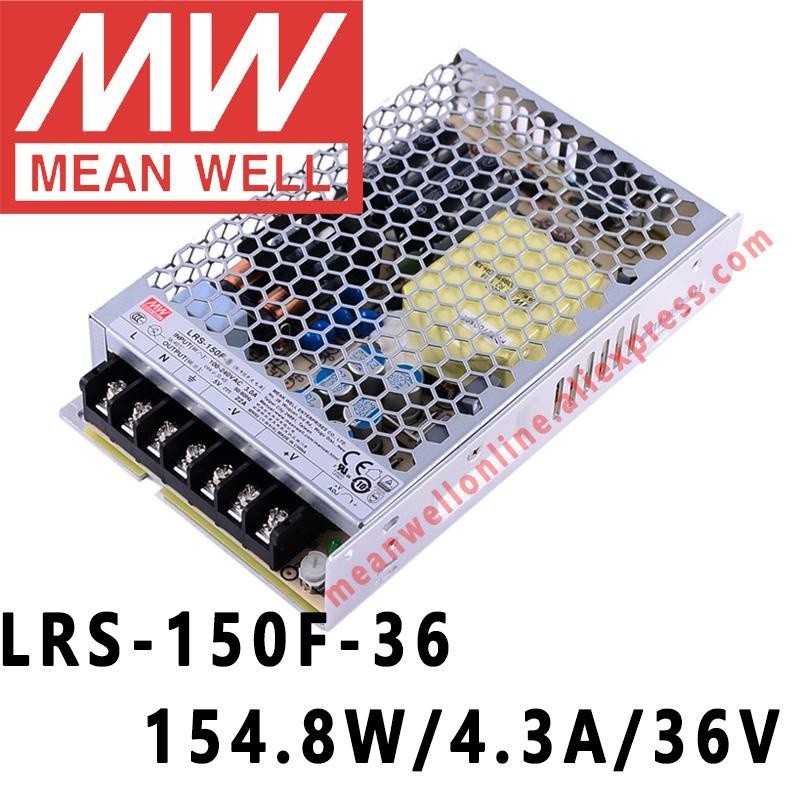 ✯Mean Well LRS-150F-36 meanwell 36V DC/4.3A/154W Single Output Switching Power Supply online store