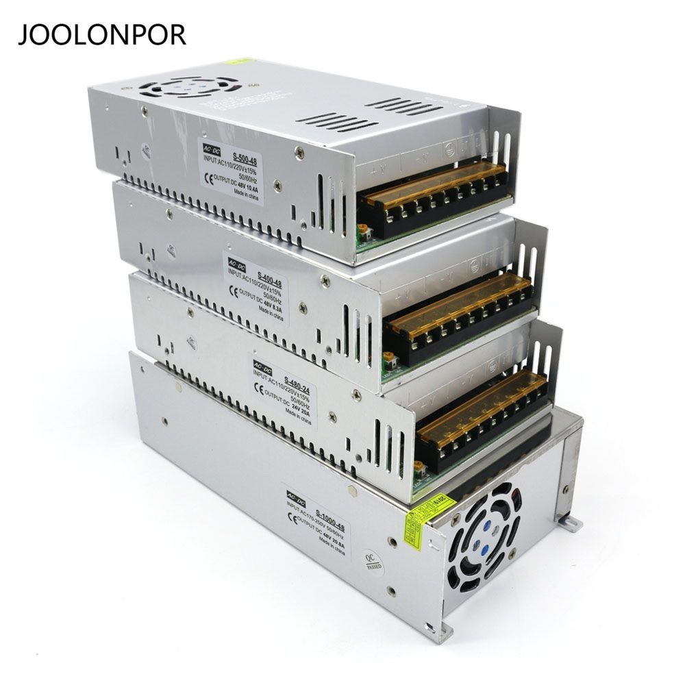 ❈Switching Power Supply 24V 48V Dc Driver Power Supply 24V 480W 48V 350W 360W 400W 500W 1000W Led Po