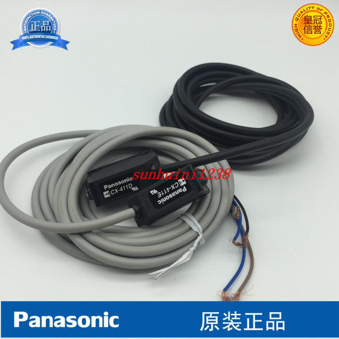 ยี่ห้อใหม่ Panasonic Photoelectric Switch CX-411 จุด CX-411E CX-411D ปลอมหนึ่งการลงโทษสิบ