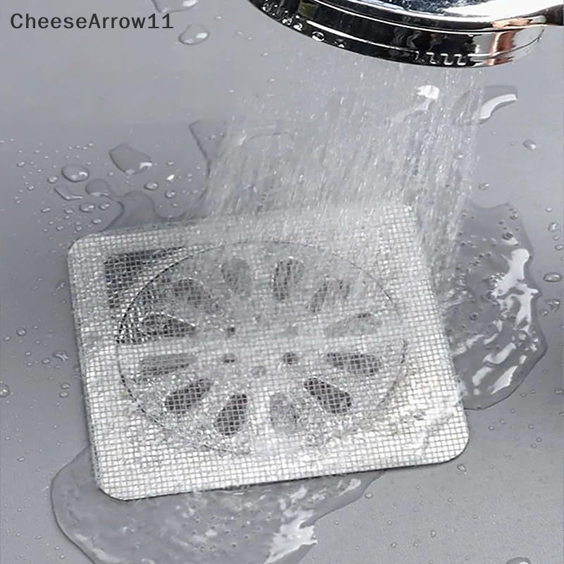 Che 1/10 ชิ้นทิ้งชั้นท่อระบายน้ําสติกเกอร์ห้องอาบน้ําฝักบัวท่อระบายน้ําผม Catcher ฝาครอบอ่างล้างจานกรองผมกรองตาข่ายสติกเกอร์ TH - รูปที่ 2