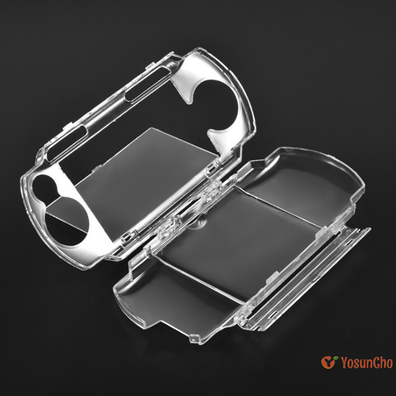 Yosuncho] Clear Housing สําหรับ PSP 1000 โปร่งใส Hard Carry Cover Case Snap-in คริสตัลป้องกันกรณีแม่พิมพ์สําหรับ PSP1000 เกมคอนโซลใหม่