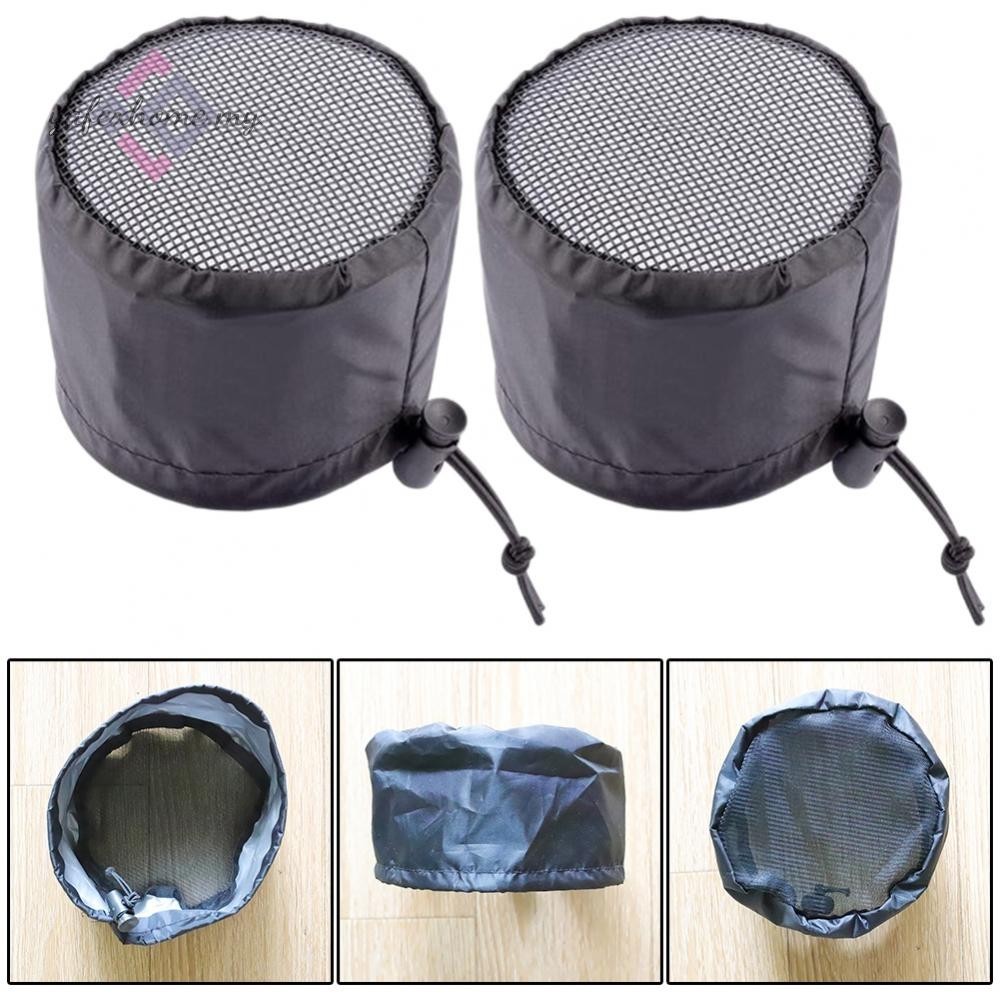 ป้องกันฝุ่นและแมงมุมป้องกันเติบโตเต็นท์ Vent Cover Elastic Band 2 Pack