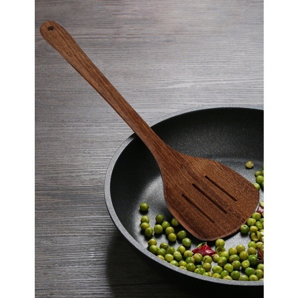 P&P_chic shop ADAMAS ตะหลิวกรองไม้ 9x34ซม. MOKU