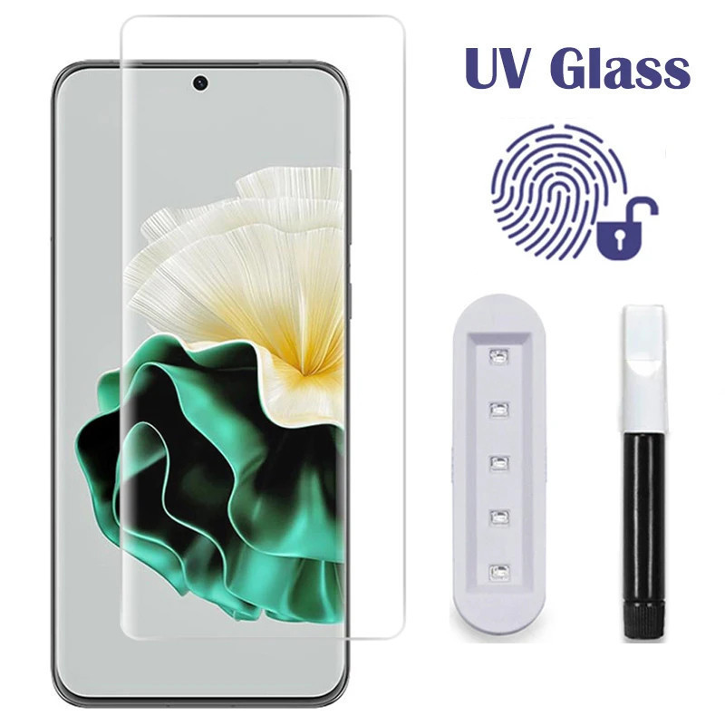 สําหรับ Infinix Note 40 Pro + กระจกนิรภัยกาวเต็มโค้ง Infinix Zero 30 ultra 5G Spark 20 Pro Plus ป้องกันหน้าจอ UV แก้ว ★
