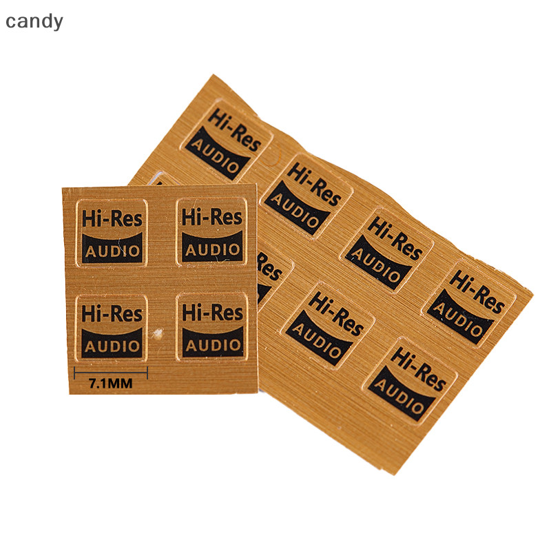 Ndy 10 ชิ้นสติกเกอร์เสียงความละเอียดสูงสําหรับ Walkman Fiio Iriver Cayin MP3 ทั้งหมดอุปกรณ์ Hifi N