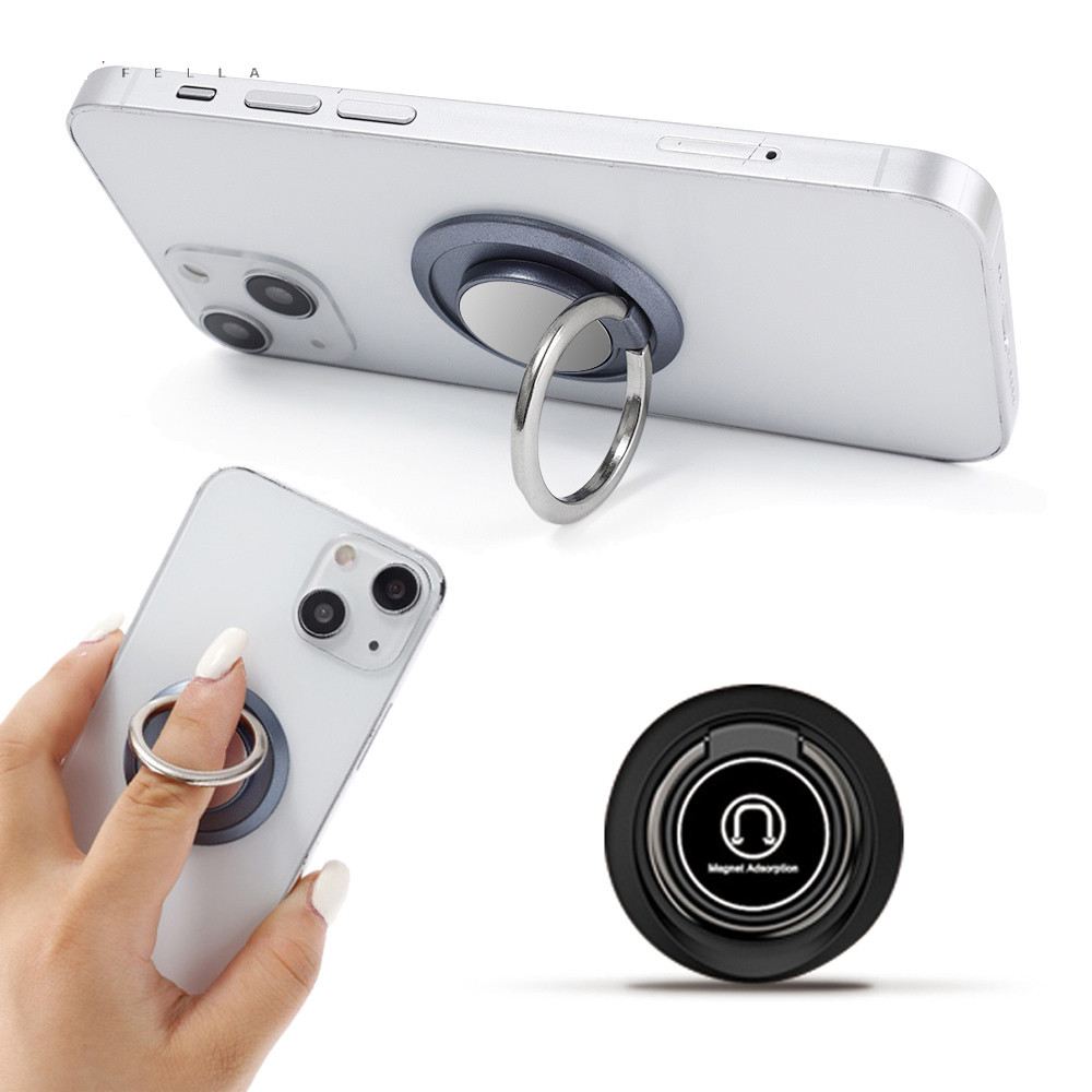 พร้อมส่ง ทรงกลม หรูหรา 360° สติกเกอร์ติดด้านหลังโทรศัพท์ หมุนได้ 058