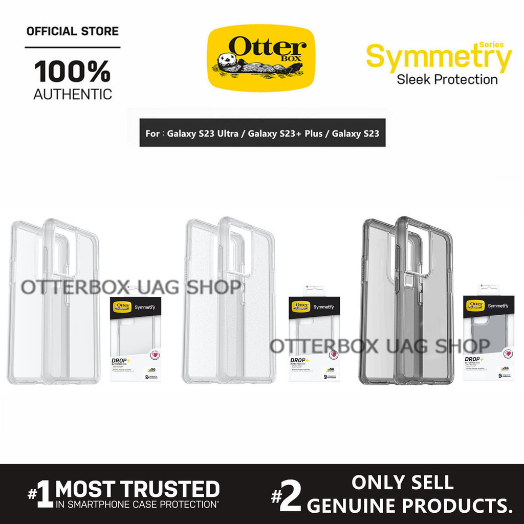 เคส OtterBox รุ่น Symmetry Clear / Stardust Series - Samsung Galaxy S24 S23 Ultra 5G / S24 S23 Plus / S24 S23 / Galaxy S22 S21 Ultra / S22 S21 Plus / S22 S21 / Galaxy Note 20 Ultra / Note 20