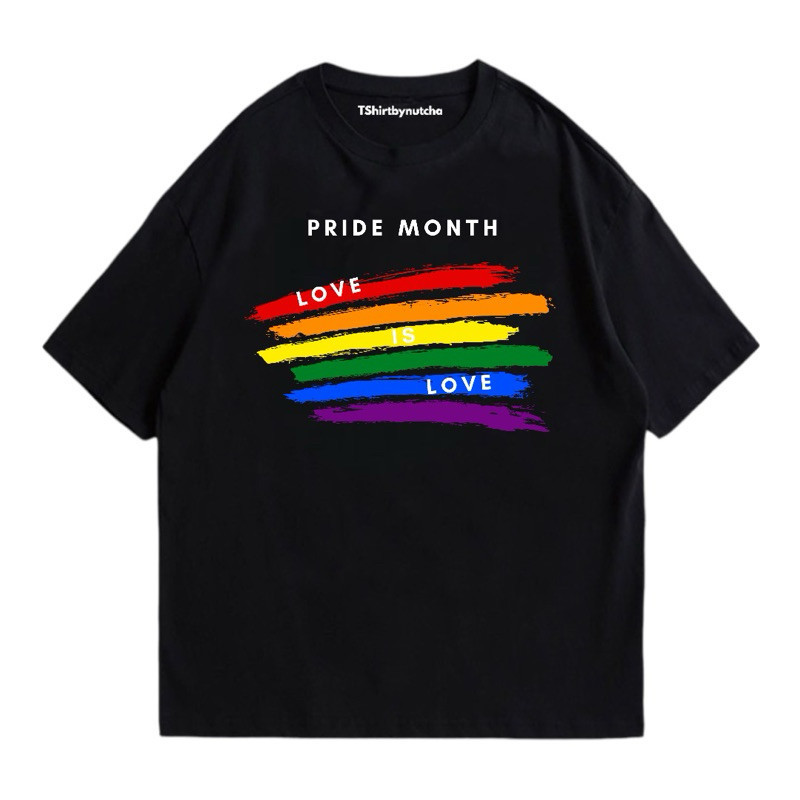 เสื้อยืด pride month “pride paint” 🎨 🌈  2024