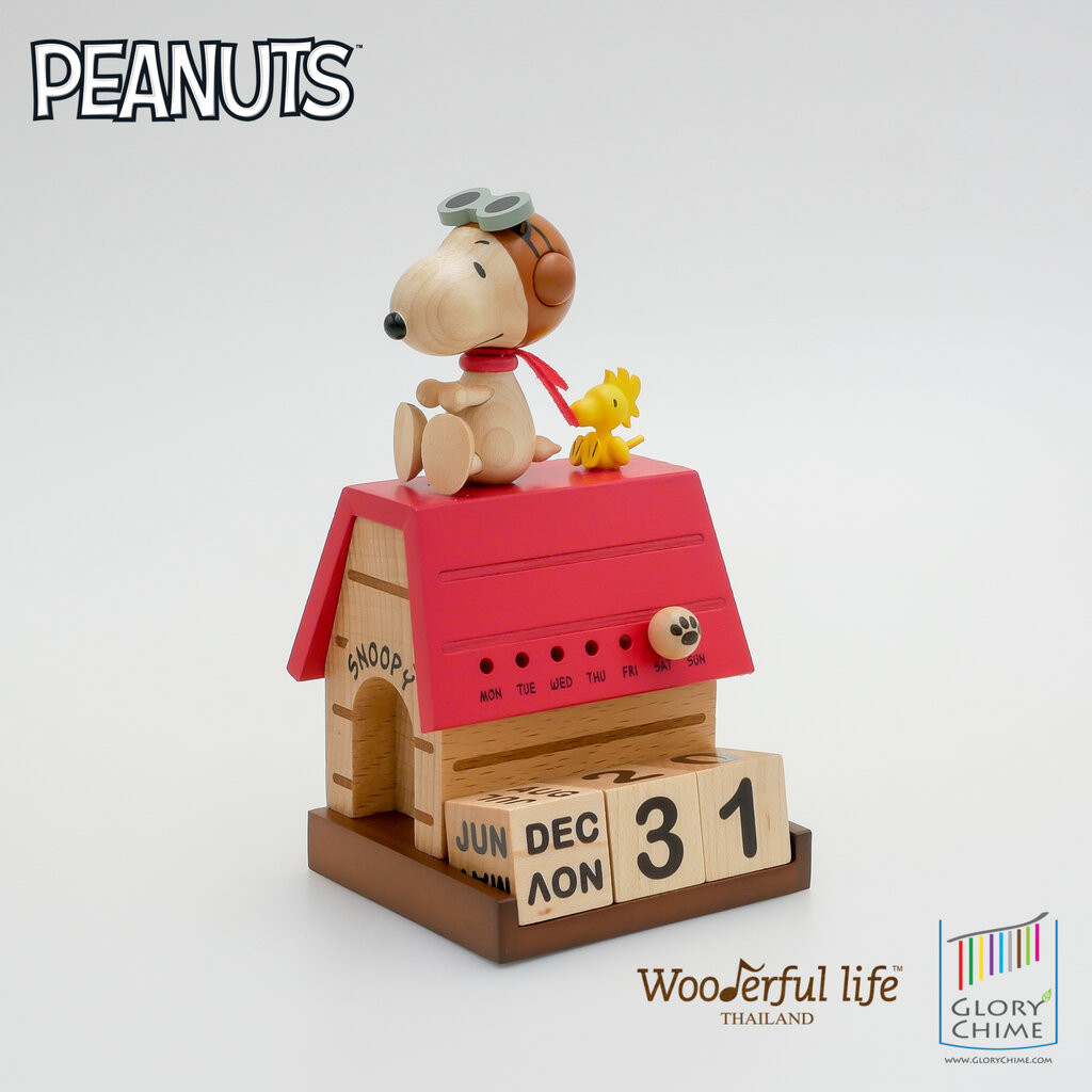 Wooderful Life Snoopy ปฏิทิน สนูปี้ Flying Ace