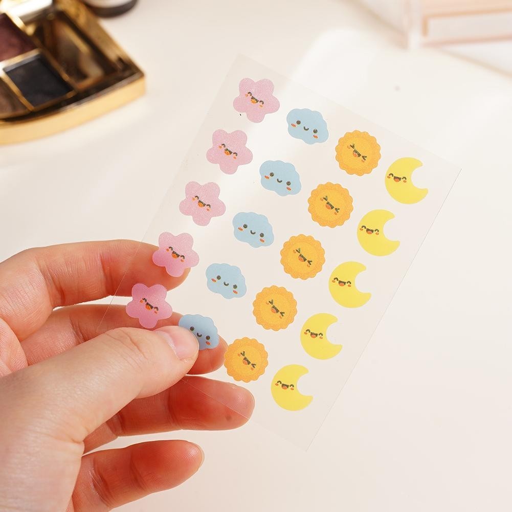 20pcs Acne Patch Weather Colored Acne Stickers Hydrocolloid Pimple Patch