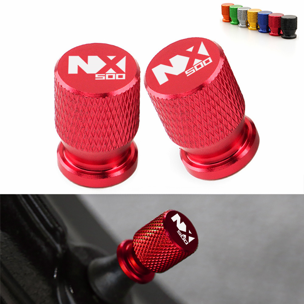 สําหรับ Honda NX500 NX 500 2023 2024 2025 NX 400 อลูมิเนียมล้อยางวาล์วหมวก Airdust ครอบคลุมฝุ่น CNC 