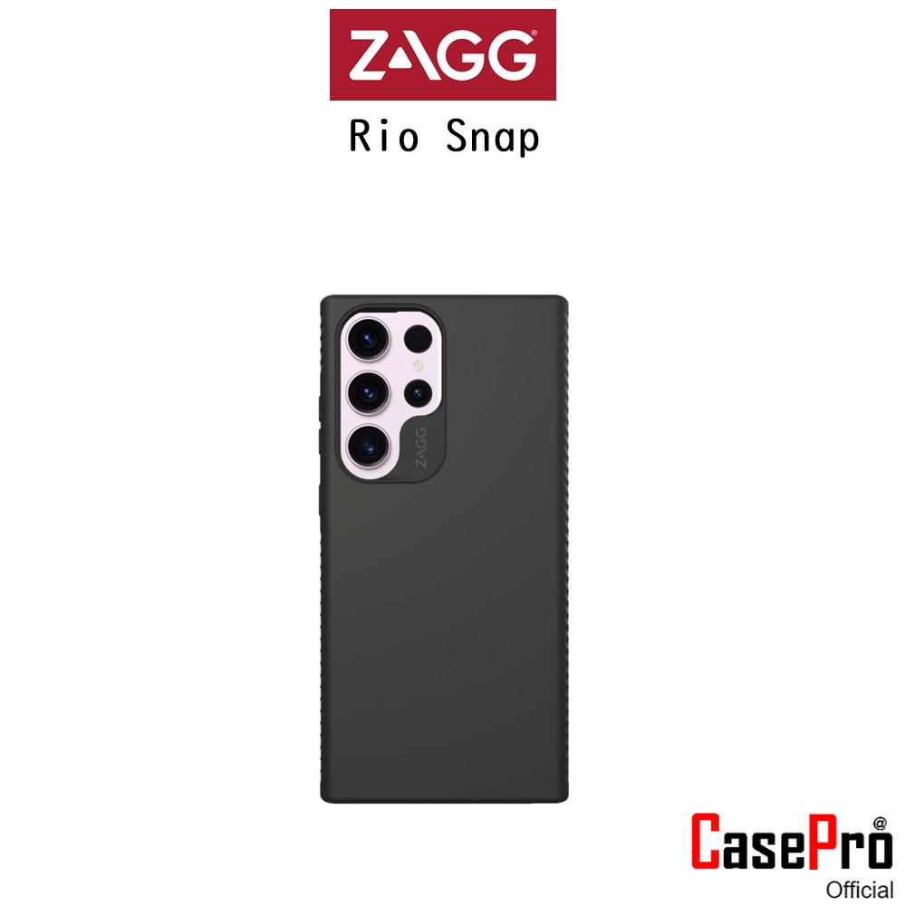 Zagg Rio Snap เคสกันกระแทกเกรดพรีเมี่ยม เคสสำหรับ Galaxy S23Ultra (ของแท้100%)