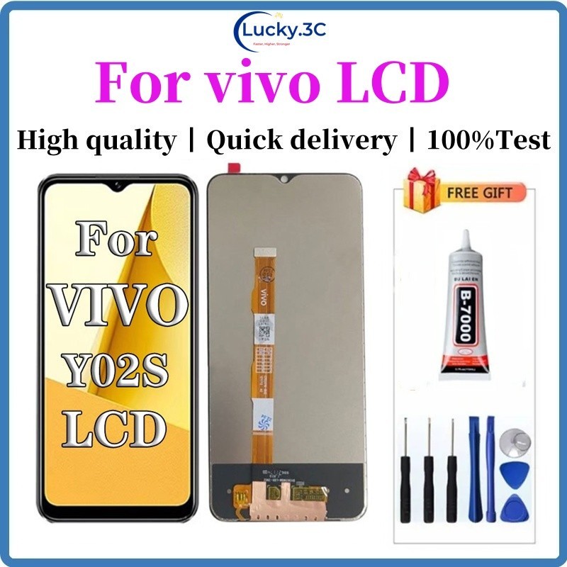 สําหรับ VIVO Y02S LCD หน้าจอสัมผัสเปลี่ยน LCD